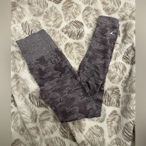 Gymshark purple camo legging